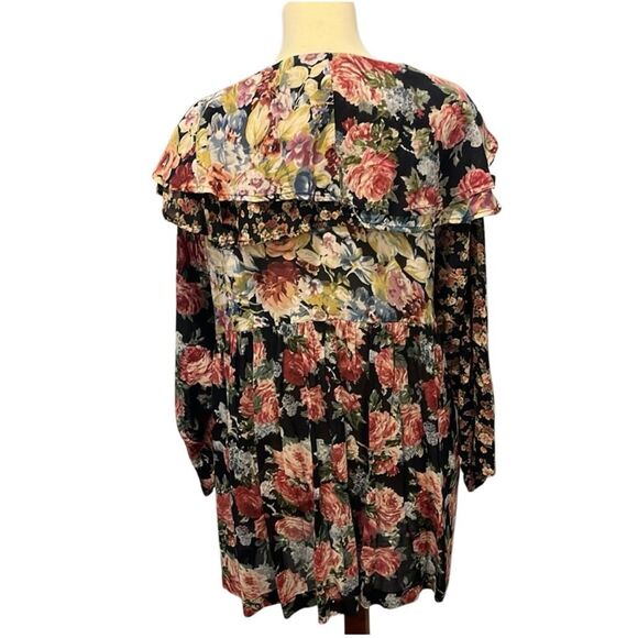 TAKEAWAY | floral button down blouse L - Picture 2 of 7